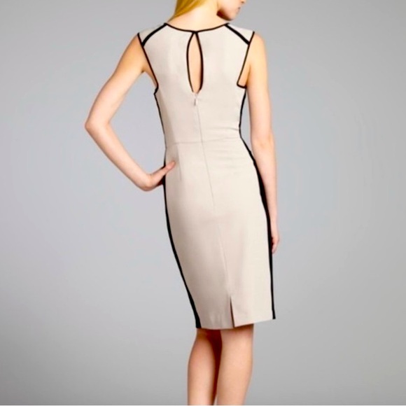 BCBGMaxaria Kelsee Pale Grey and Black Colorblock - Picture 2 of 7